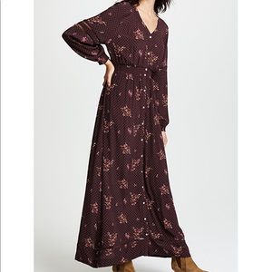 Knot Sisters Floral Maxi Dress